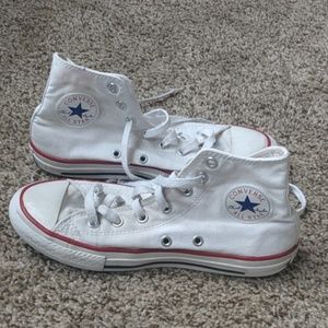 White High top All-star Coverage baseball boots